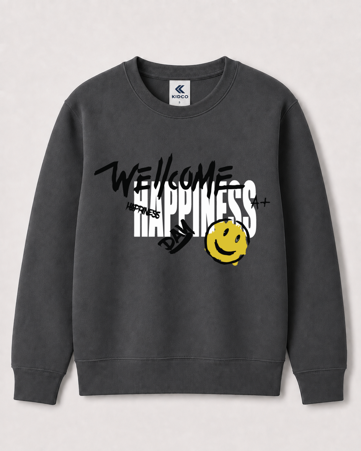 Dark Grey Sweatshirt back 3320