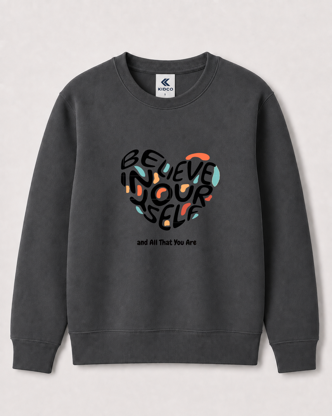 Dark Grey Sweatshirt back 3325