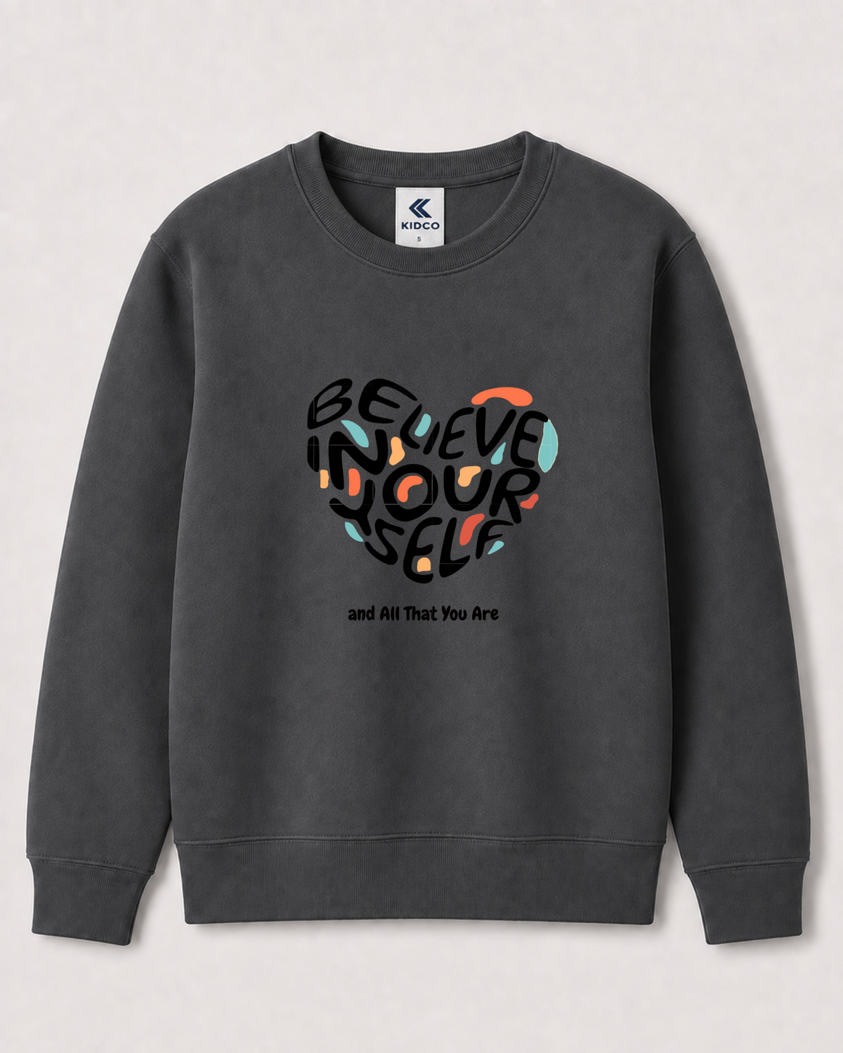 Dark Grey Sweatshirt back 3325