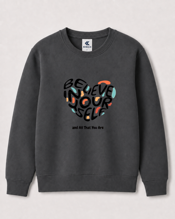 Dark Grey Sweatshirt back 3325