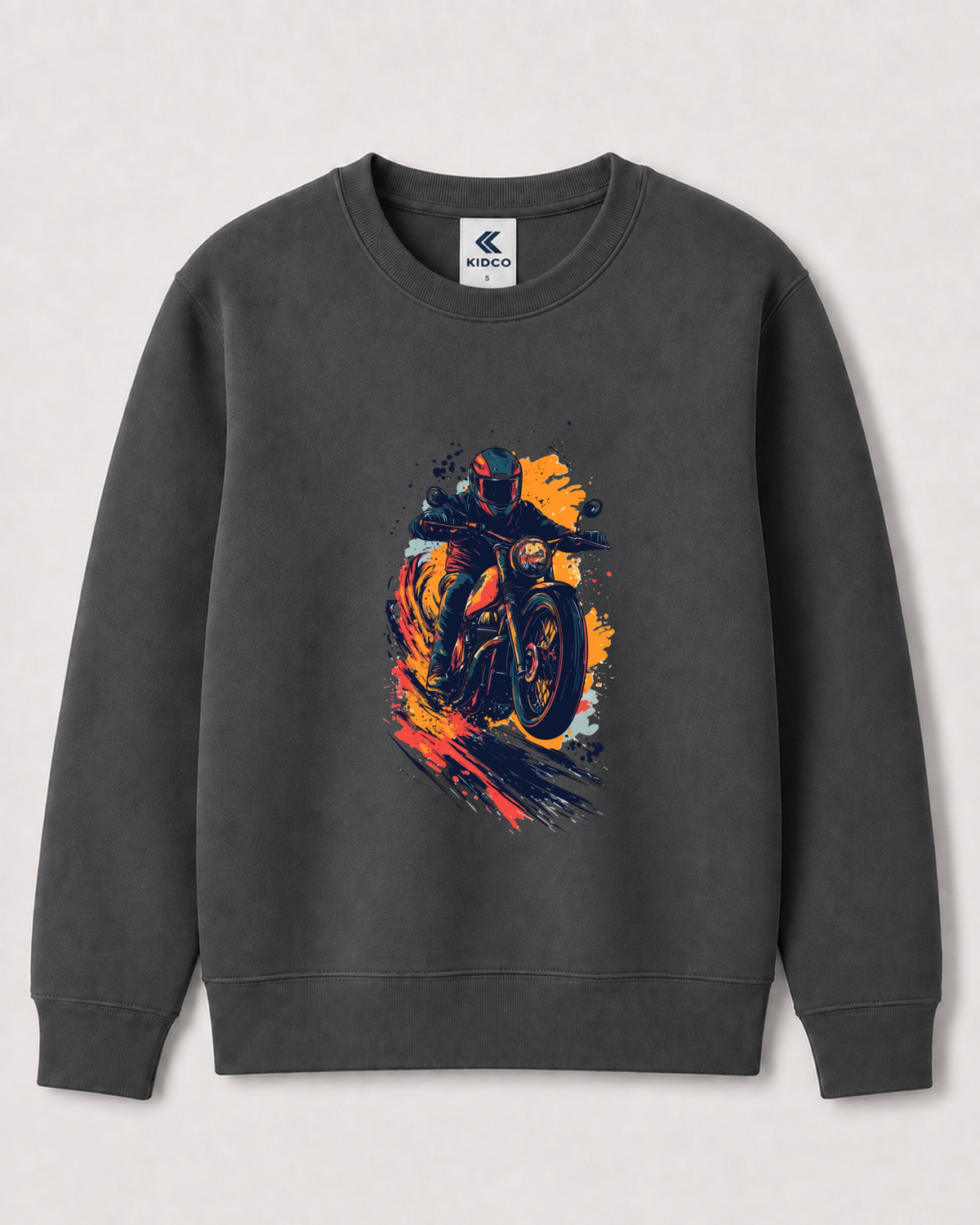 Dark Grey Sweatshirt back 3333