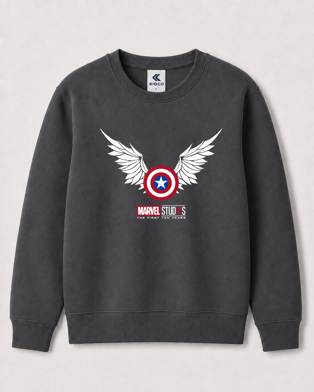 Dark Grey Sweatshirt back 3338