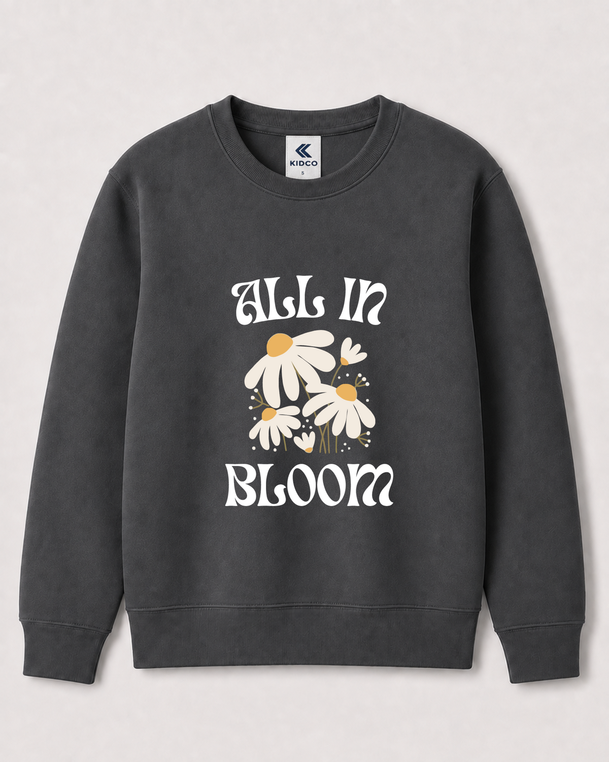 Dark Grey Sweatshirt back 3345