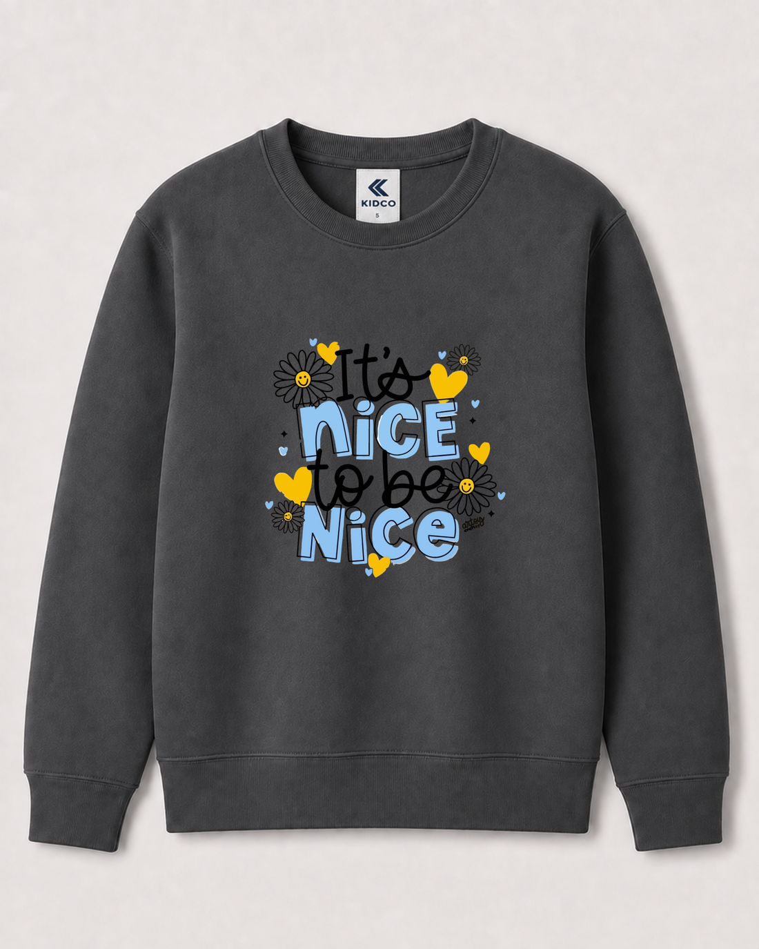 Dark Grey Sweatshirt back 3350