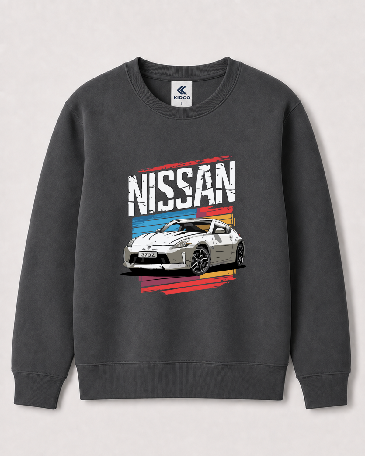 Dark Grey Sweatshirt back 3351