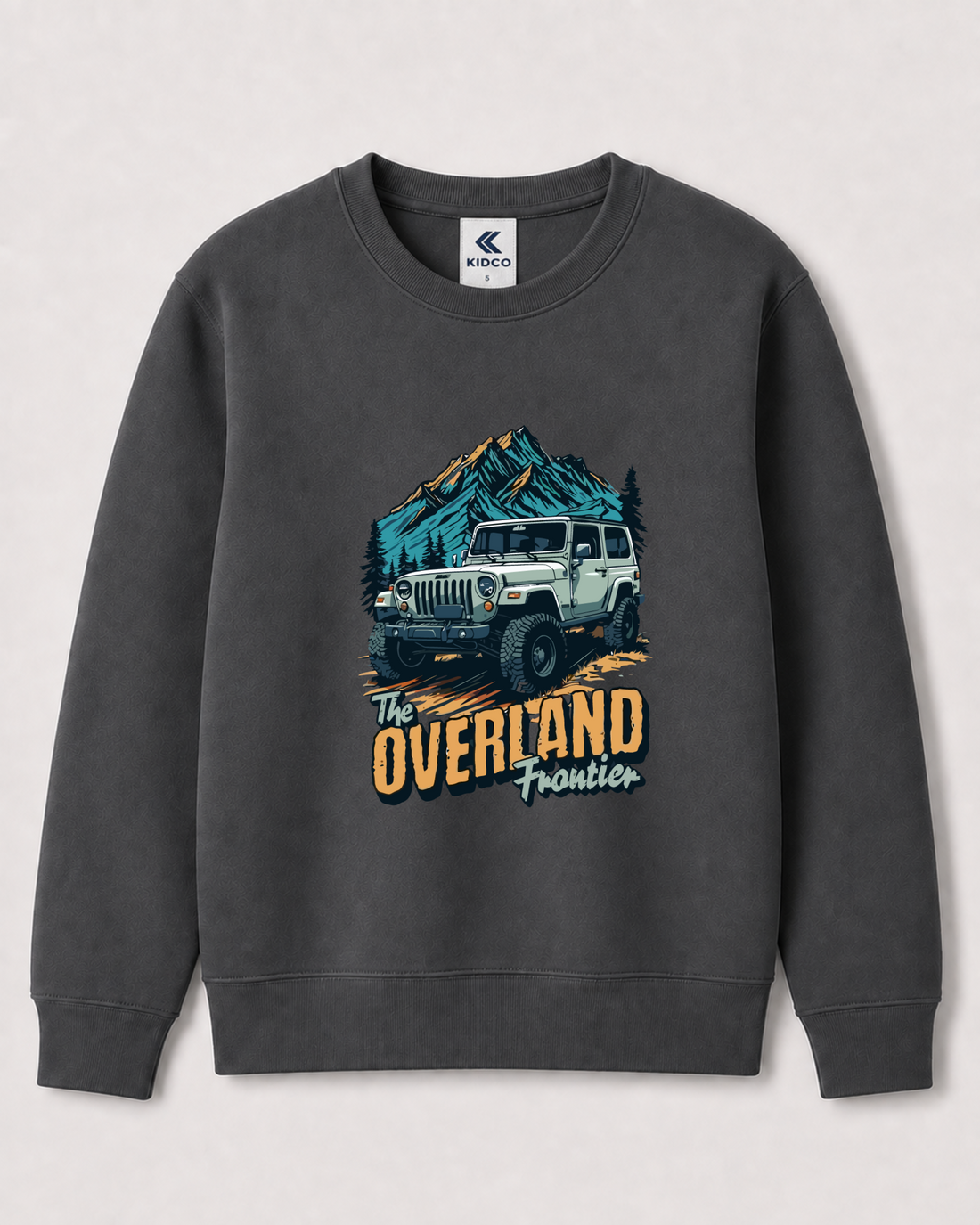 Dark Grey Sweatshirt back 3352