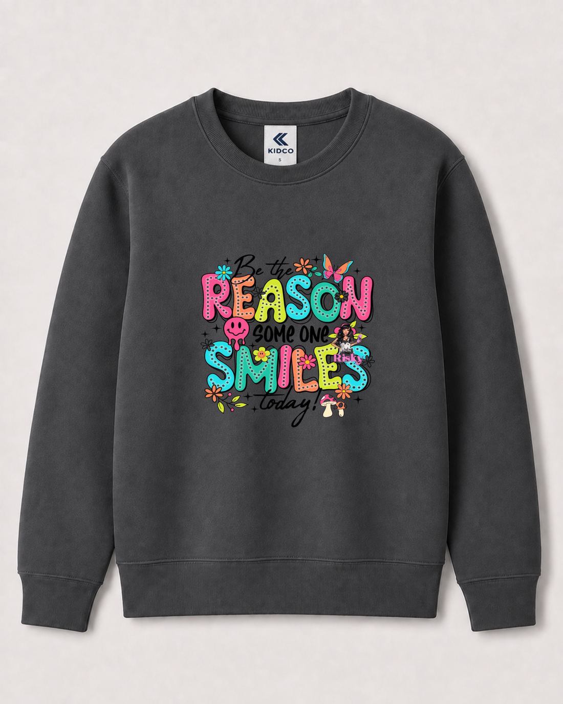 Dark Grey Sweatshirt back 3356