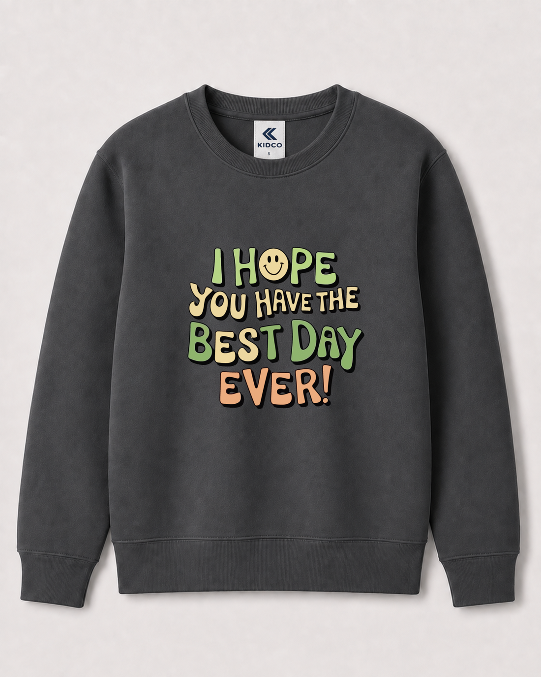 Dark Grey Sweatshirt back 3359