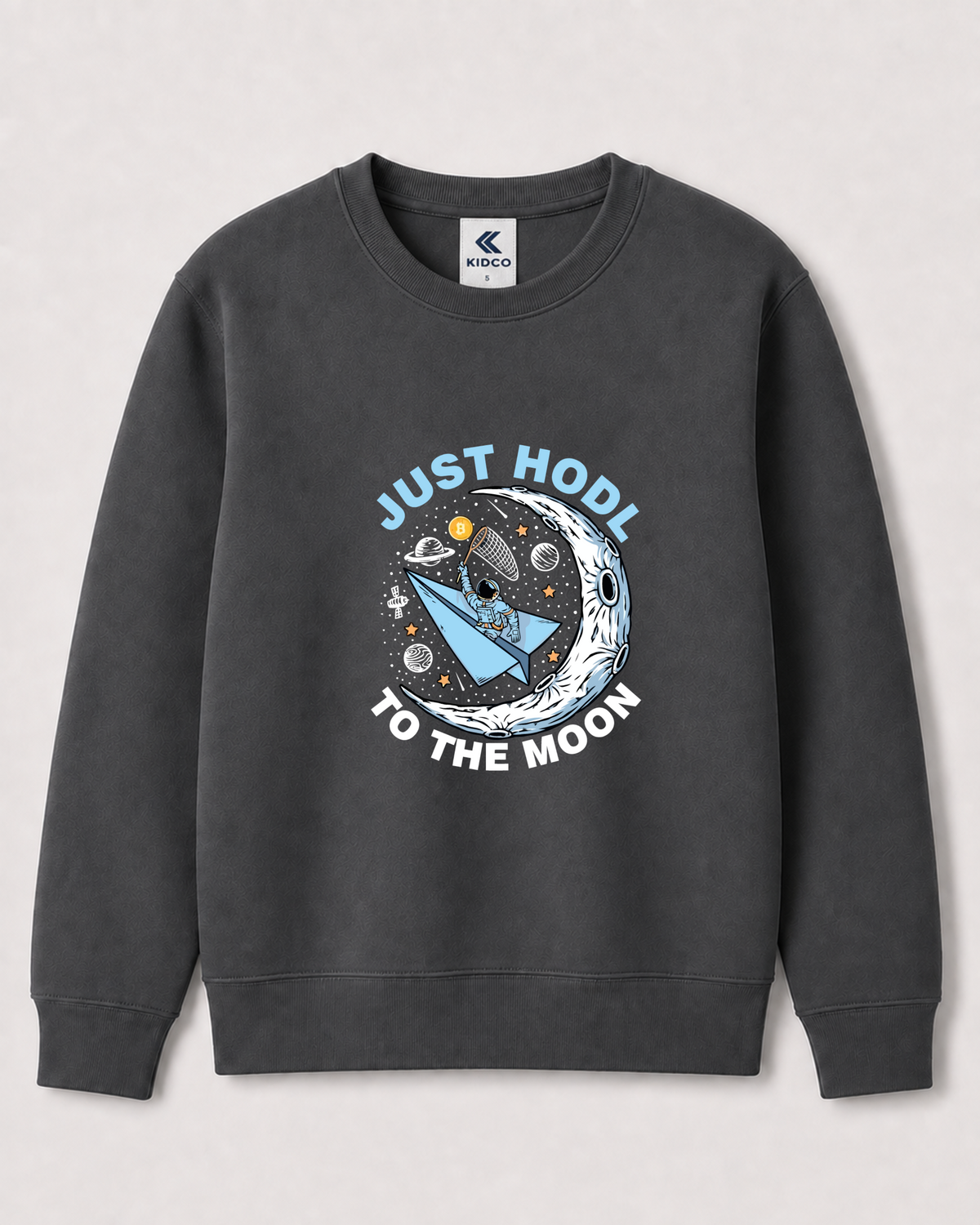 Dark Grey Sweatshirt back 3360