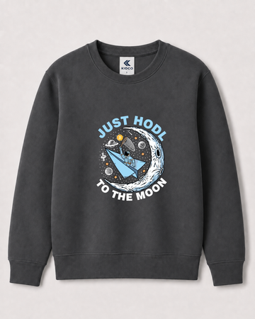 Dark Grey Sweatshirt back 3360