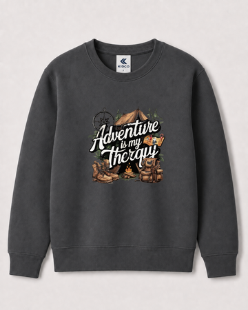 Dark Grey Sweatshirt back 3364