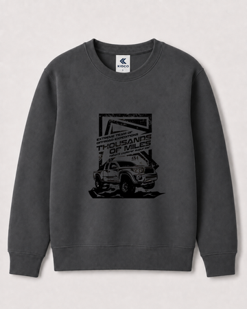 Dark Grey Sweatshirt back 3376