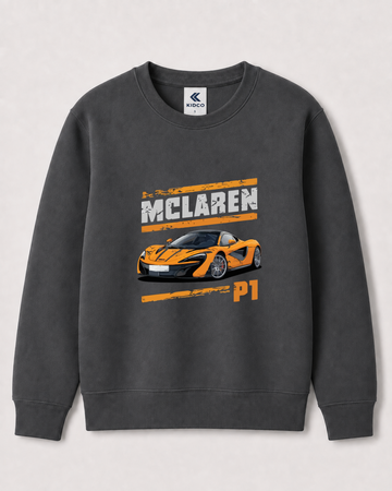 Dark Grey Sweatshirt back 3380