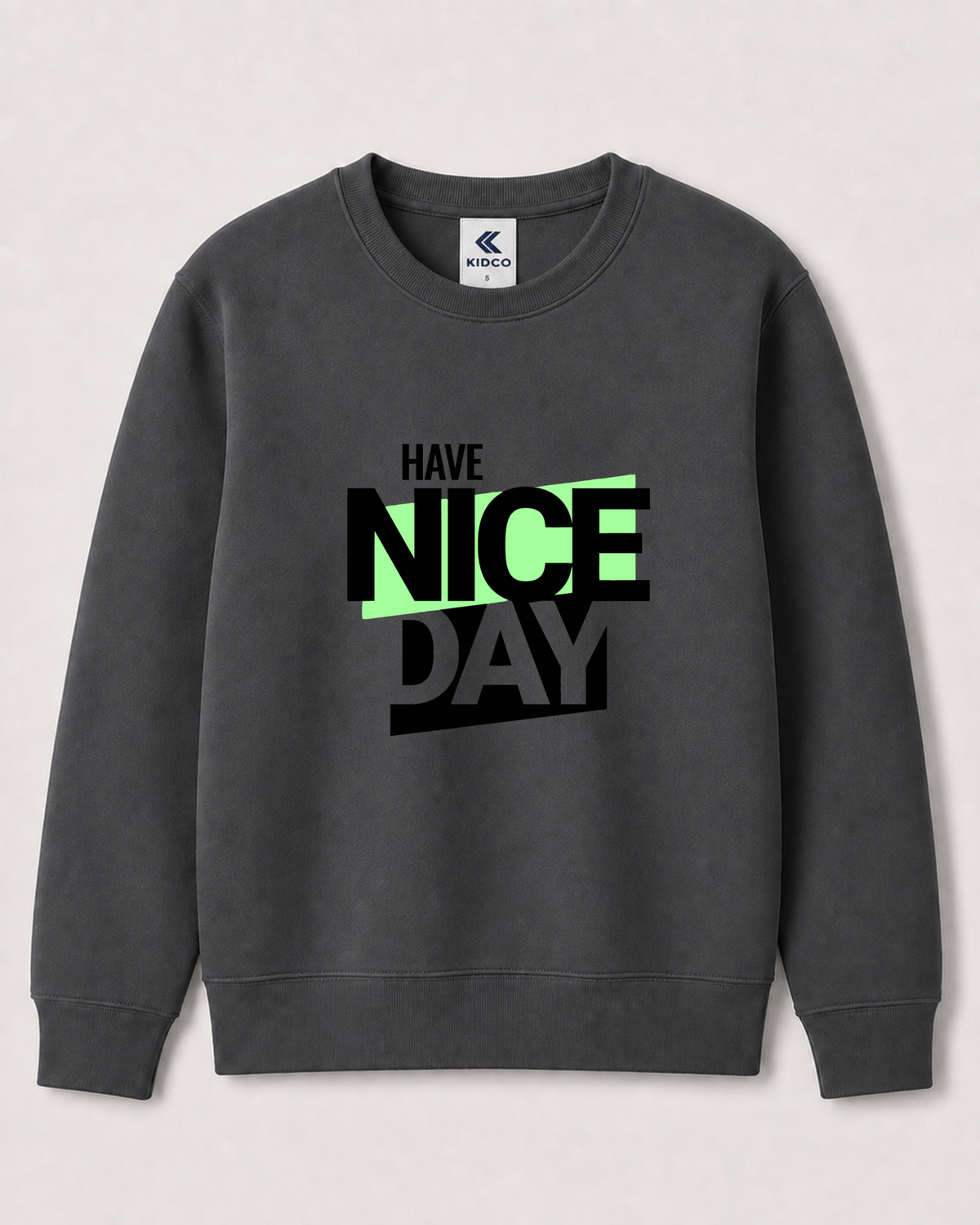 Dark Grey Sweatshirt back 3381