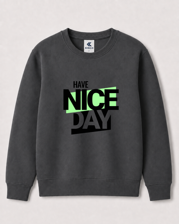 Dark Grey Sweatshirt back 3381