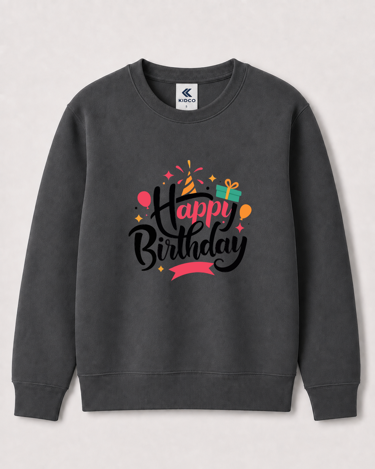 Dark Grey Sweatshirt back 3391
