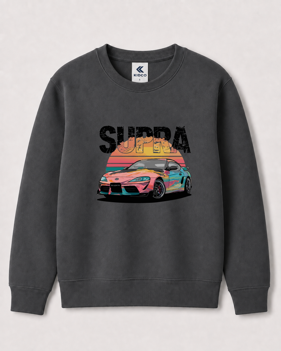 Dark Grey Sweatshirt back 3397