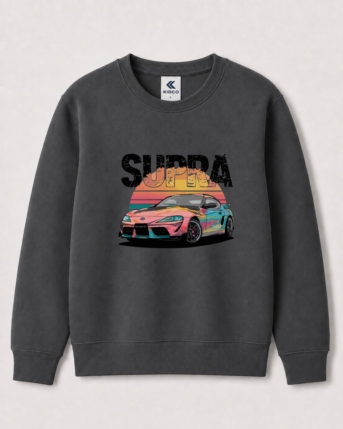 Dark Grey Sweatshirt back 3397