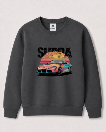 Dark Grey Sweatshirt back 3397