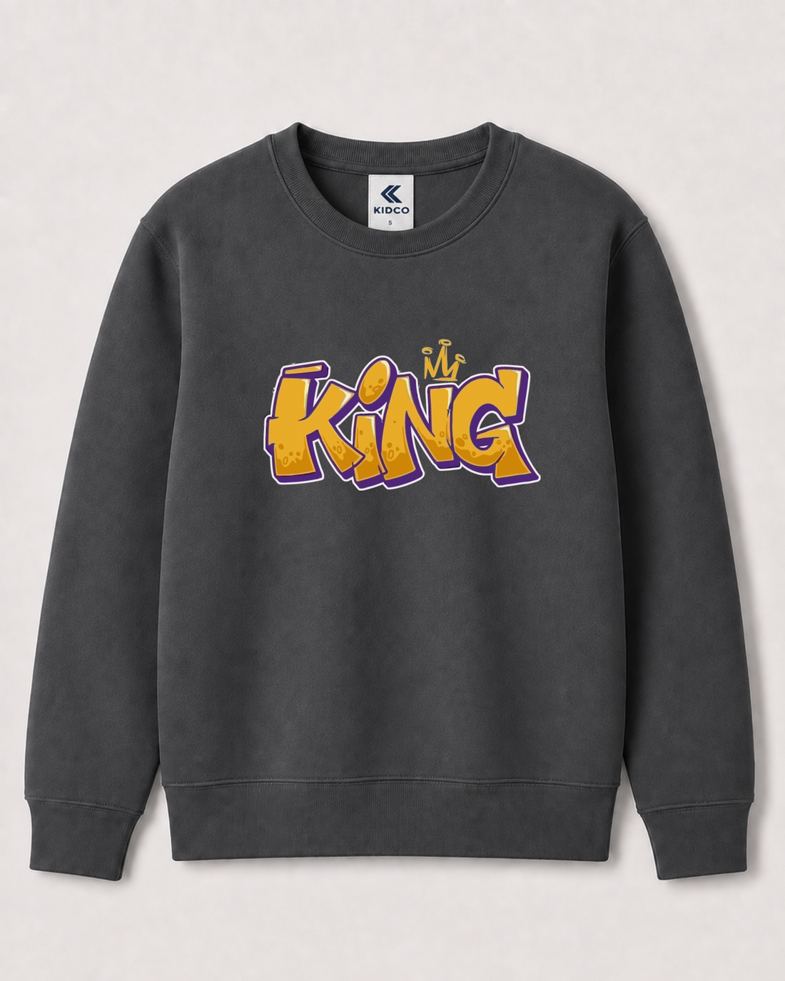 Dark Grey Sweatshirt back 3403