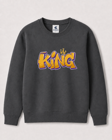 Dark Grey Sweatshirt back 3403