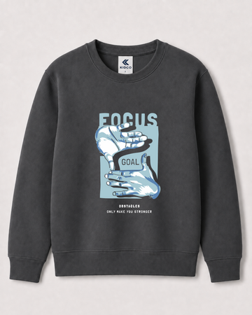 Dark Grey Sweatshirt back 3406