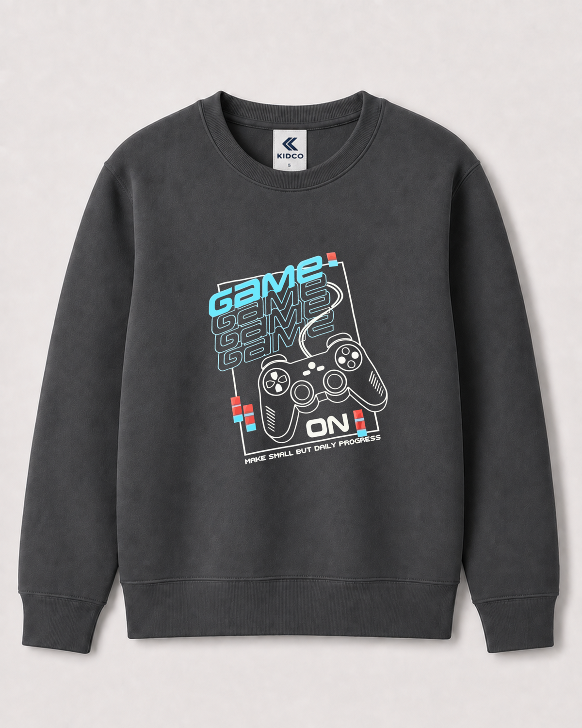 Dark Grey Sweatshirt back 3407