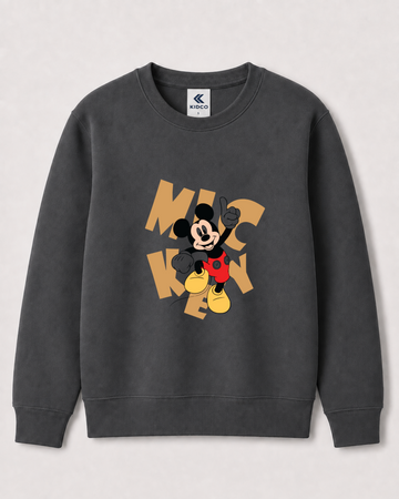 Dark Grey Sweatshirt back 3409