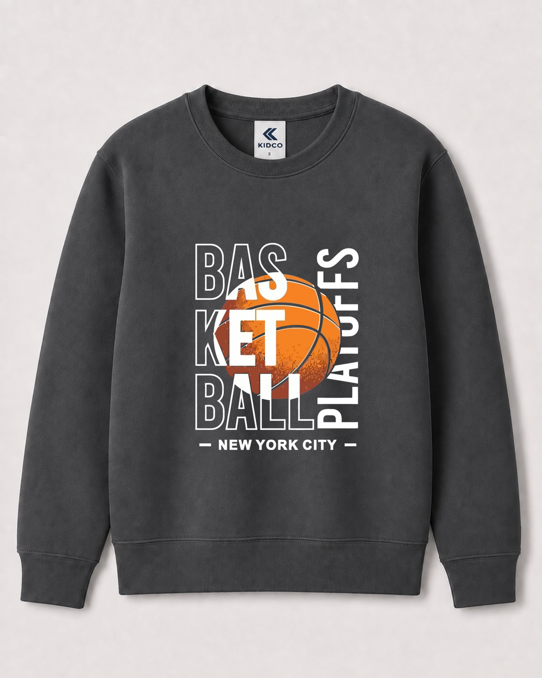 Dark Grey Sweatshirt back 3410