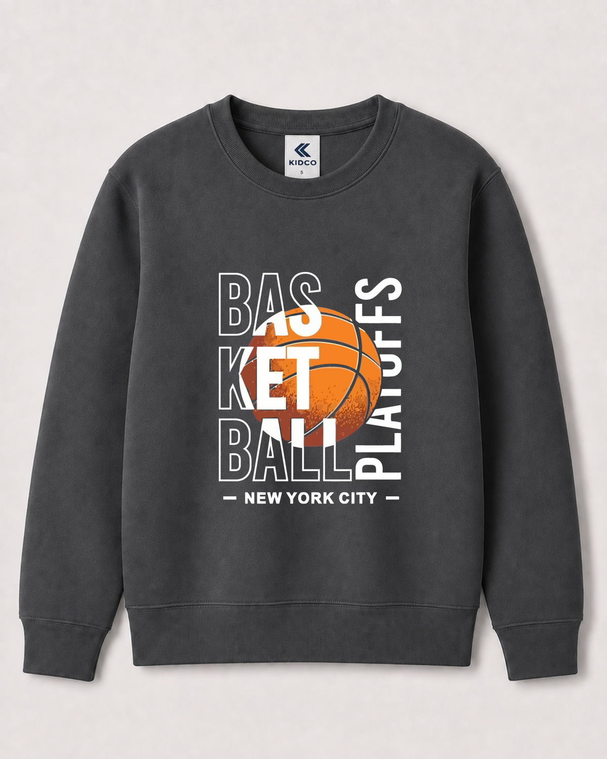 Dark Grey Sweatshirt back 3410