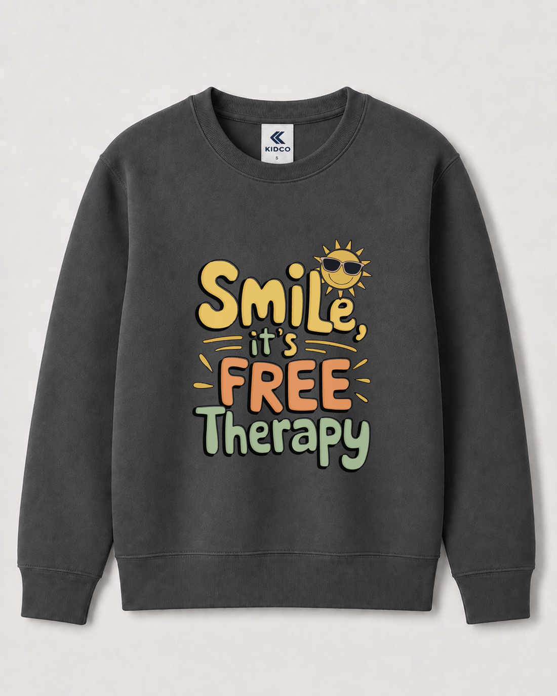 Dark Grey Sweatshirt back 3413