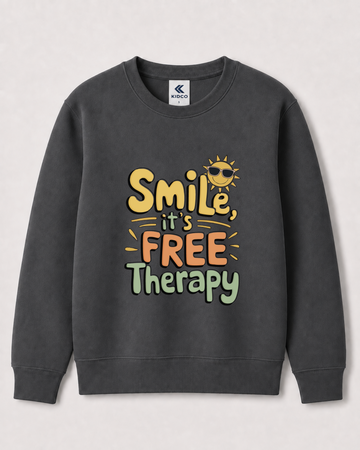 Dark Grey Sweatshirt back 3413