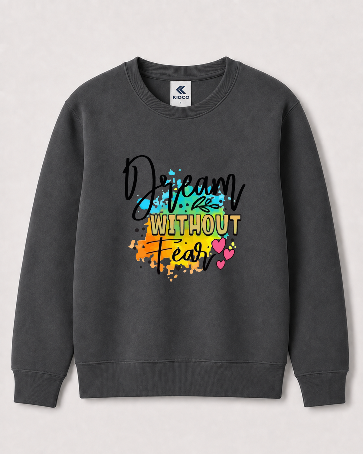 Dark Grey Sweatshirt back 3415
