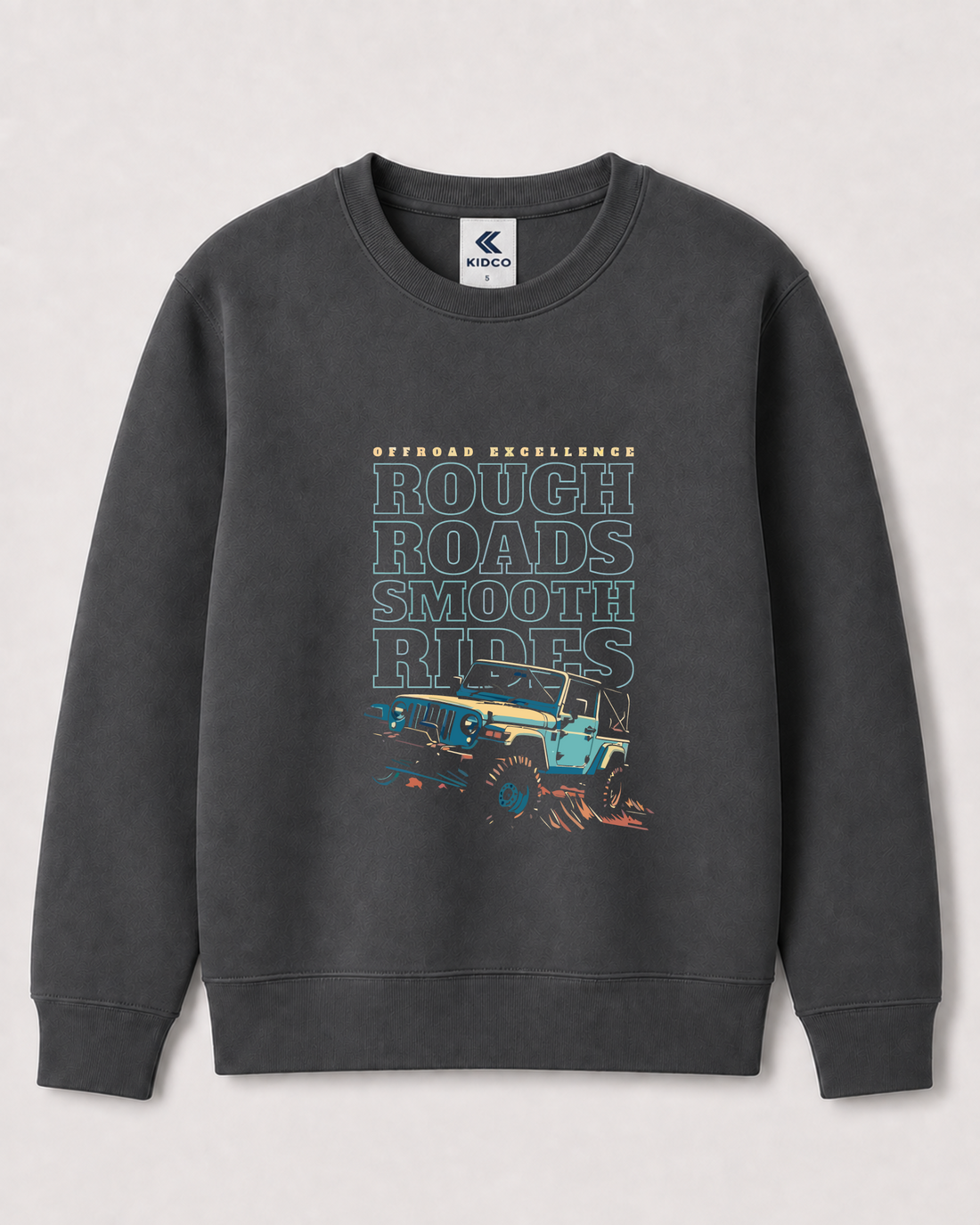 Dark Grey Sweatshirt back 3428
