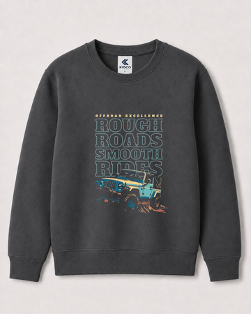 Dark Grey Sweatshirt back 3428