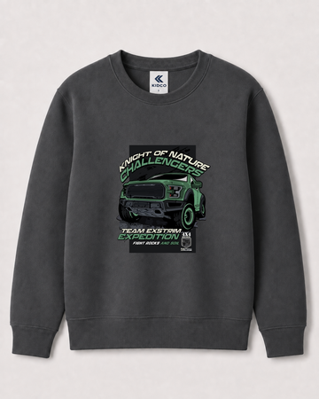 Dark Grey Sweatshirt back 3430