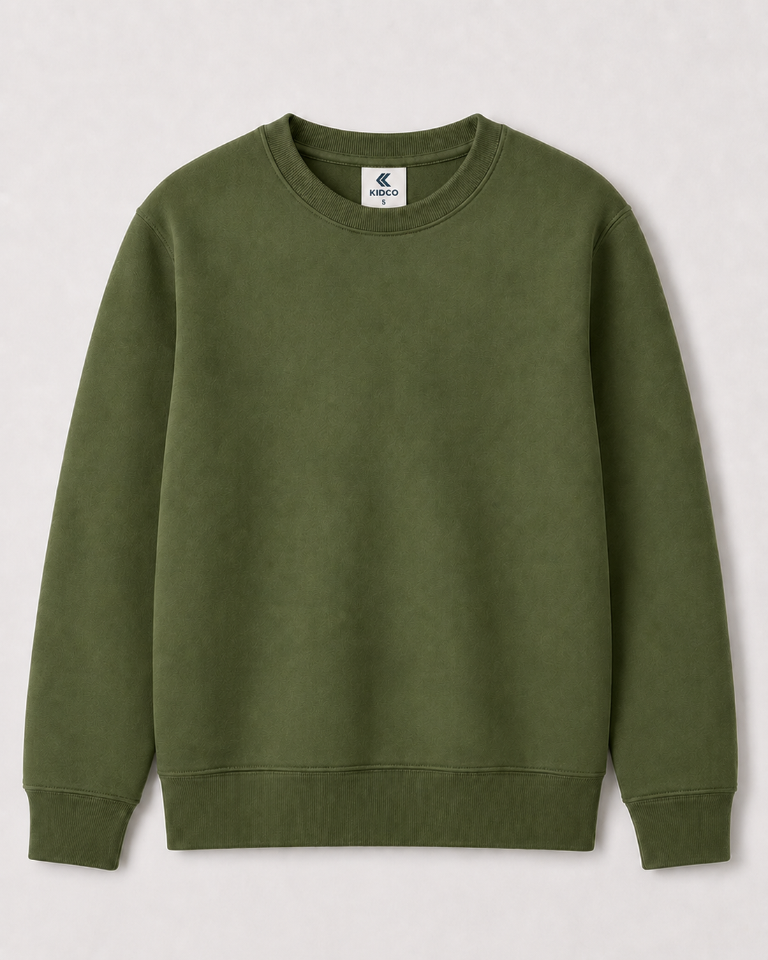 Olive Green sweatshirt front