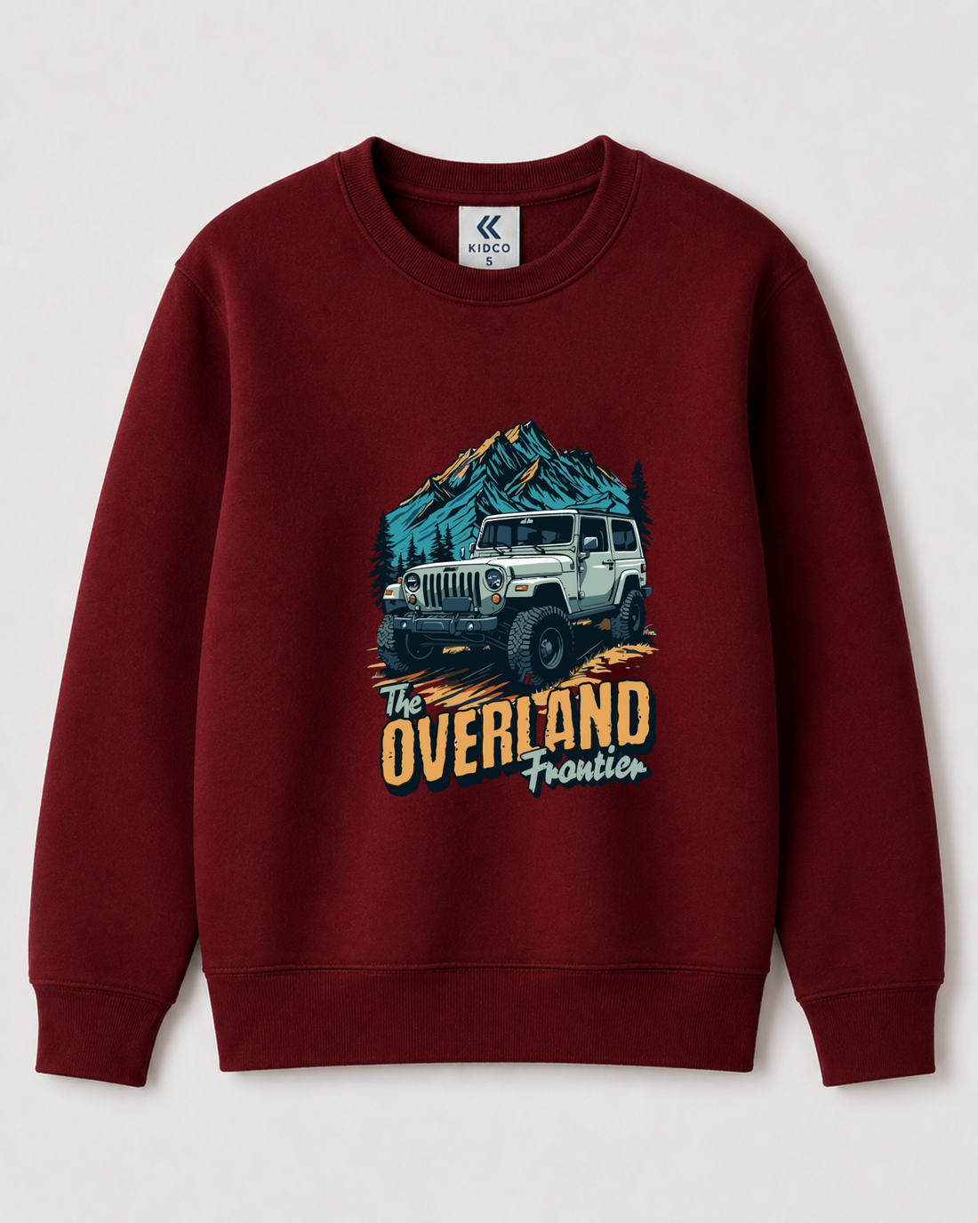 Red Sweatshirt back 3352
