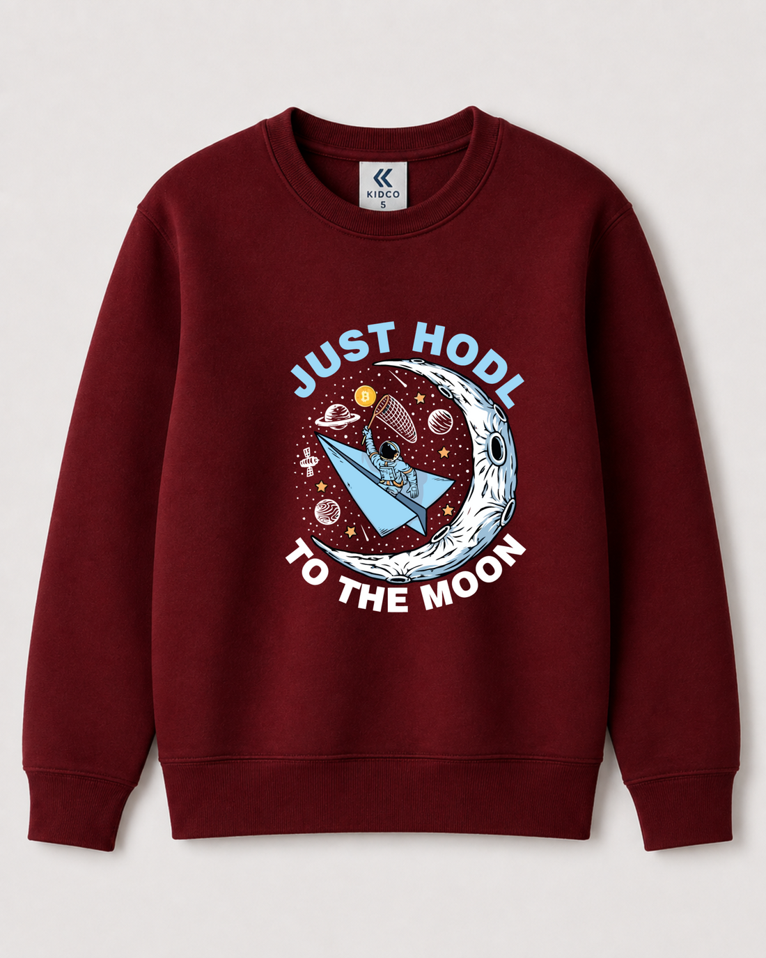 Red Sweatshirt back 3360