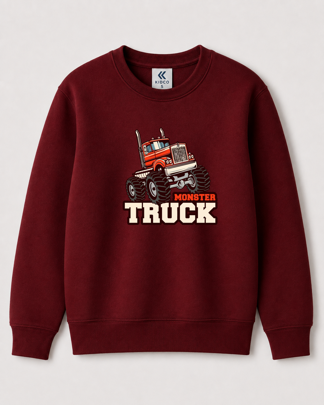 Red Sweatshirt back 3363