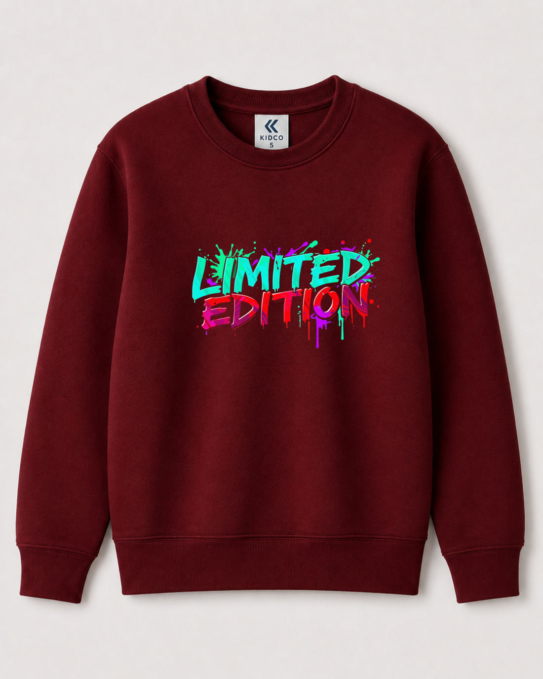 Red Sweatshirt back 3368