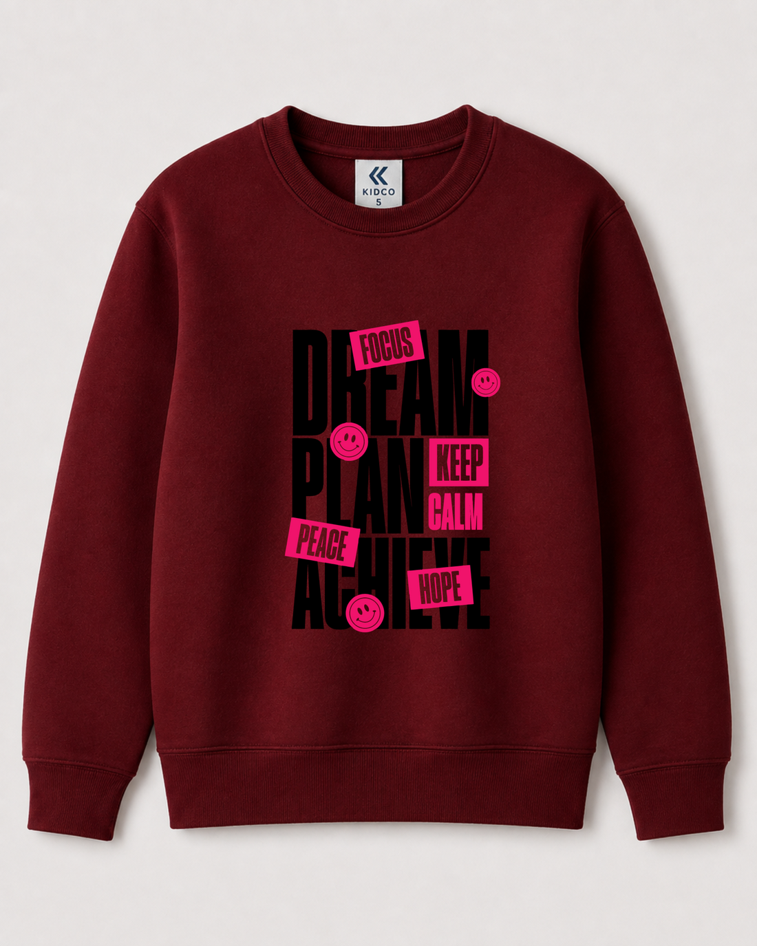 Red Sweatshirt back 3379