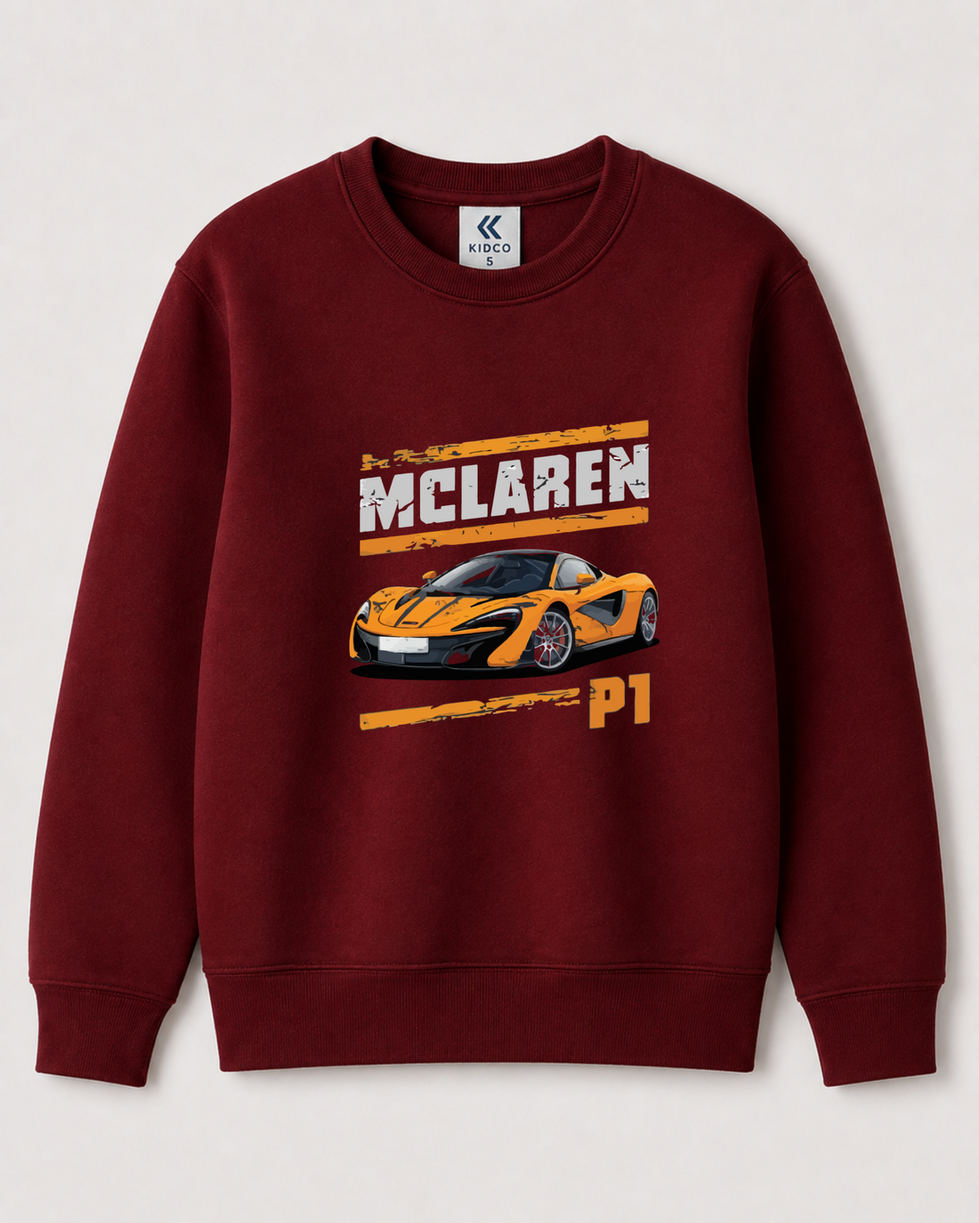Red Sweatshirt back 3380