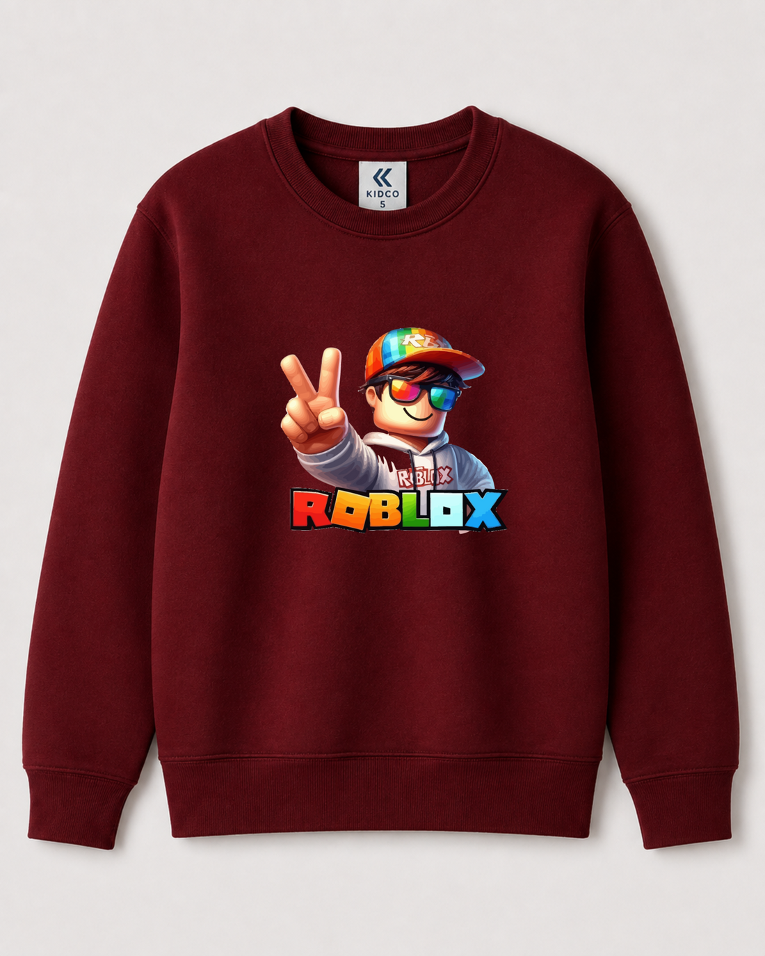 Red Sweatshirt back 3385