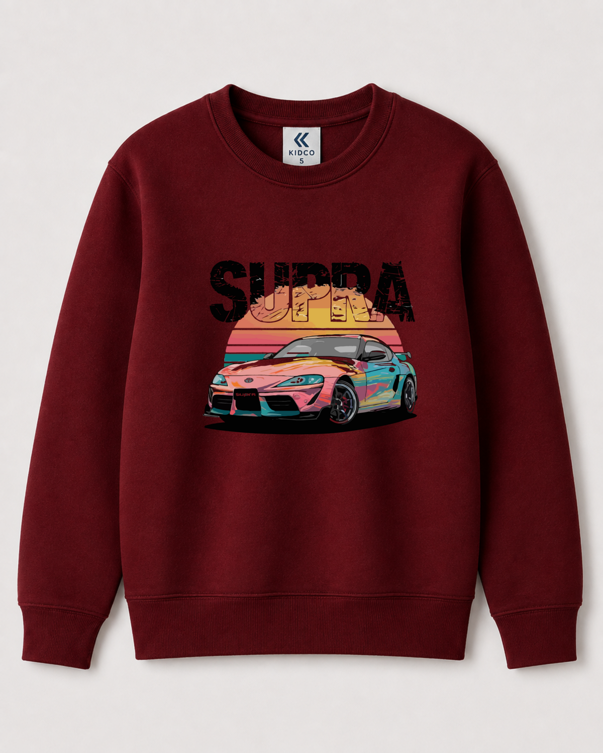 Red Sweatshirt back 3397