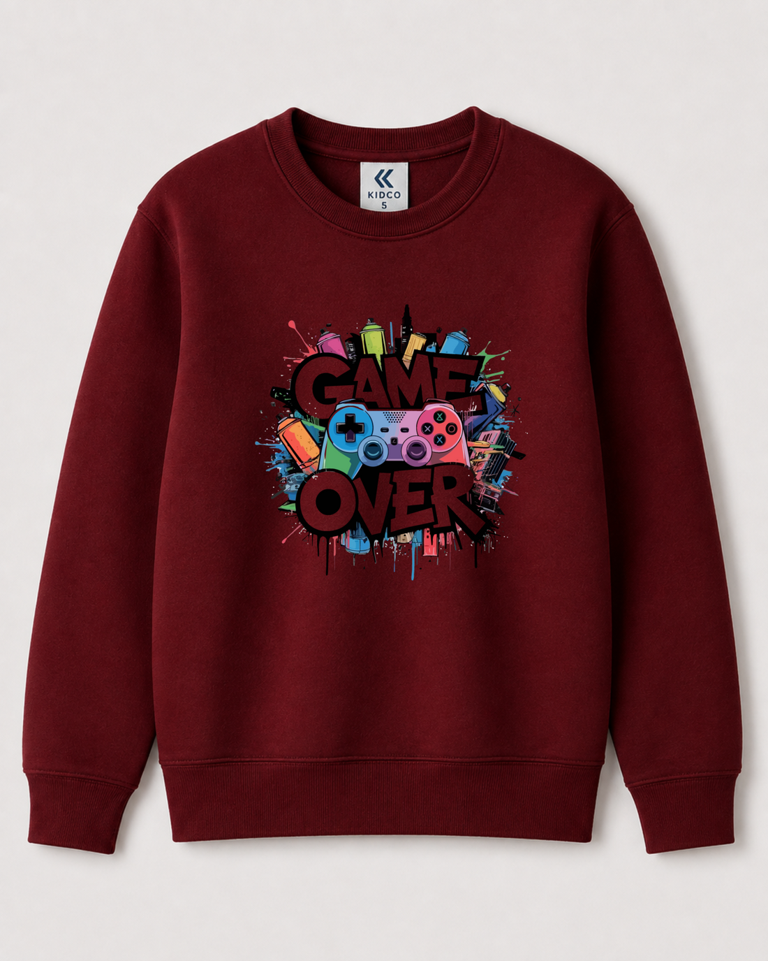 Red Sweatshirt back 3404