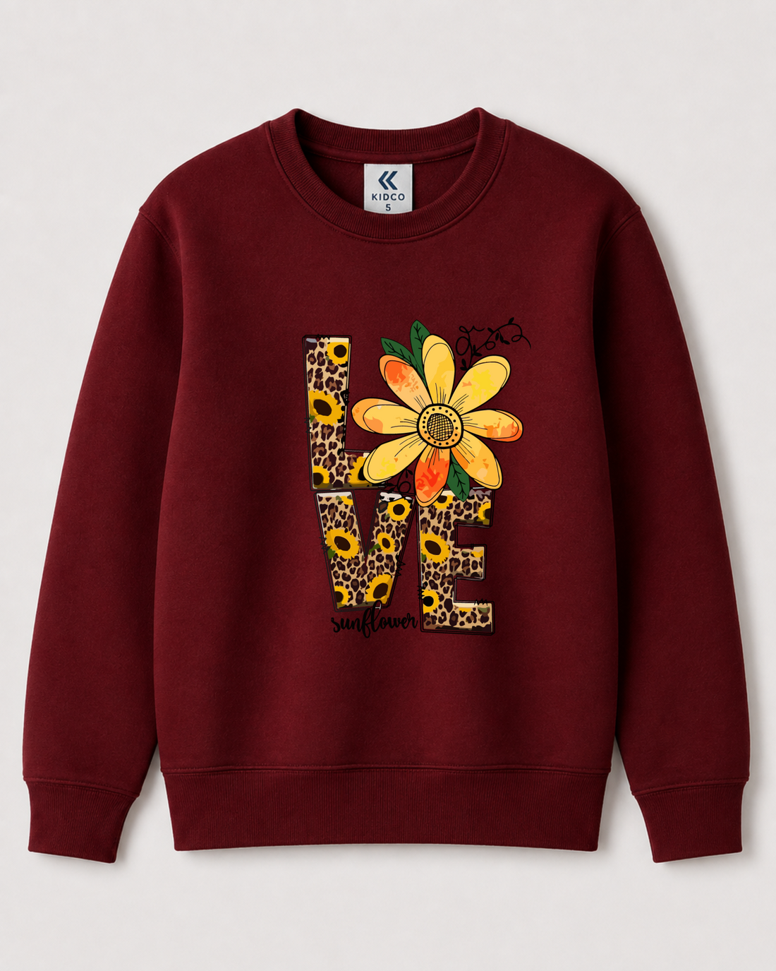 Red Sweatshirt back 3408