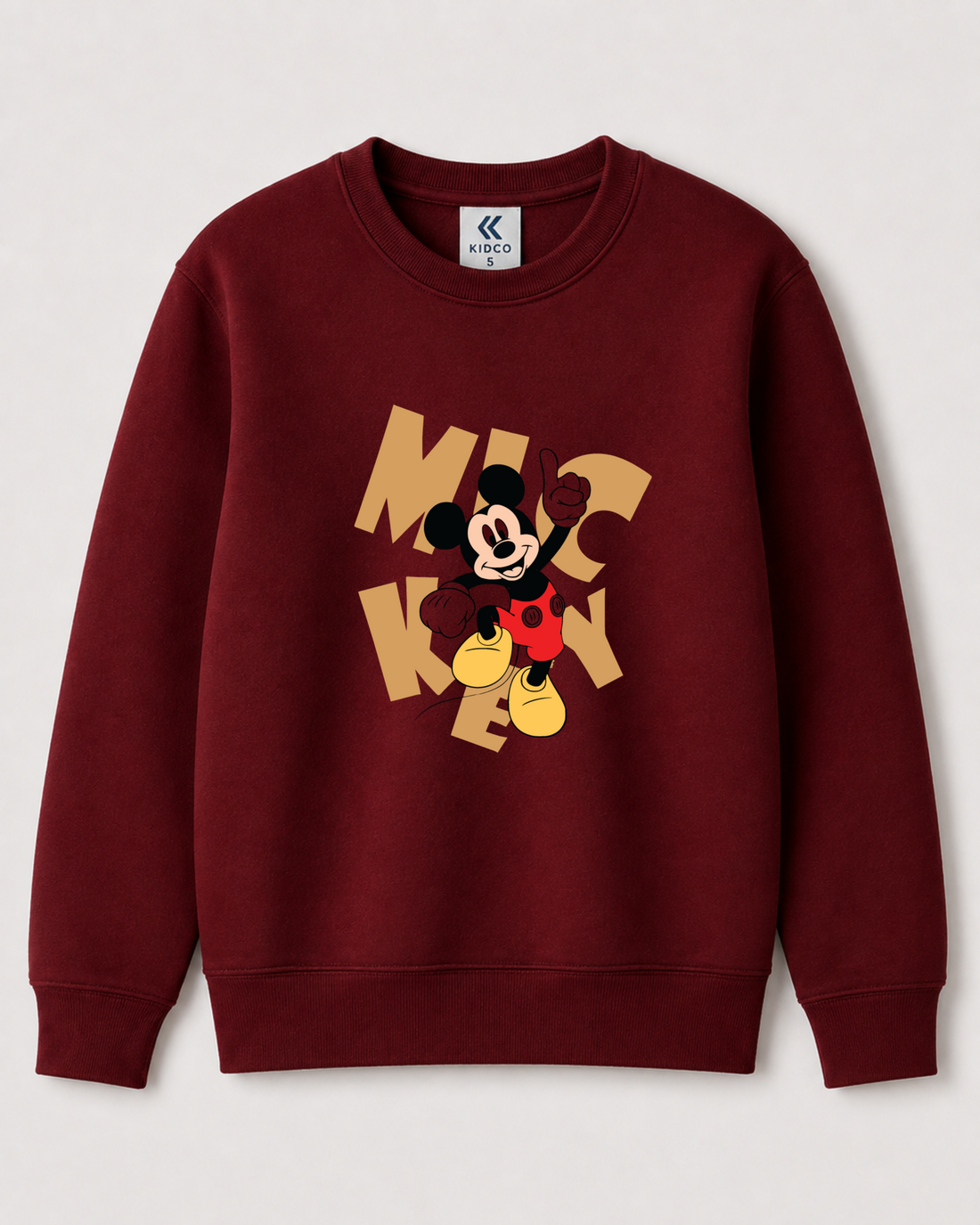 Red Sweatshirt back 3409