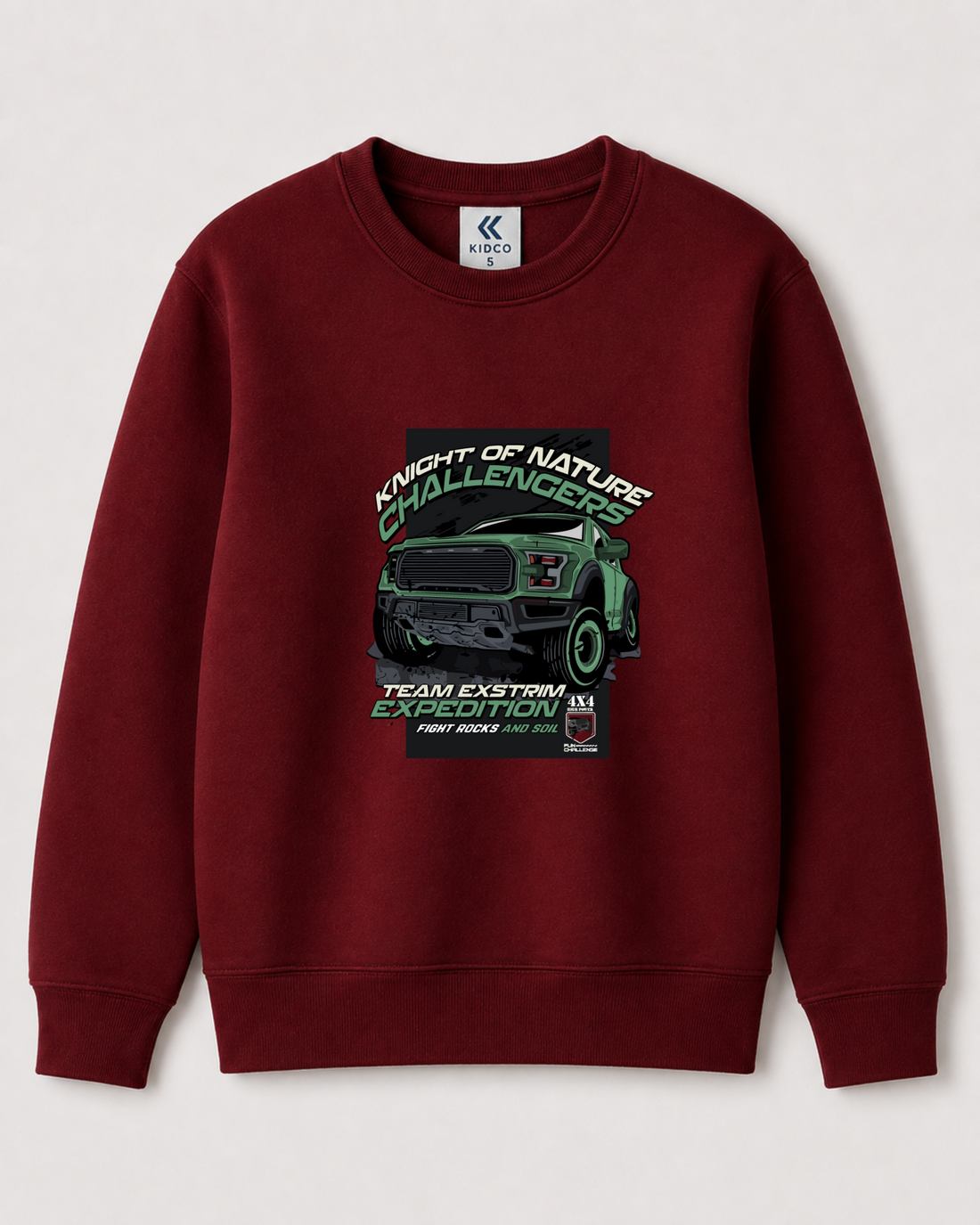 Red Sweatshirt back 3430