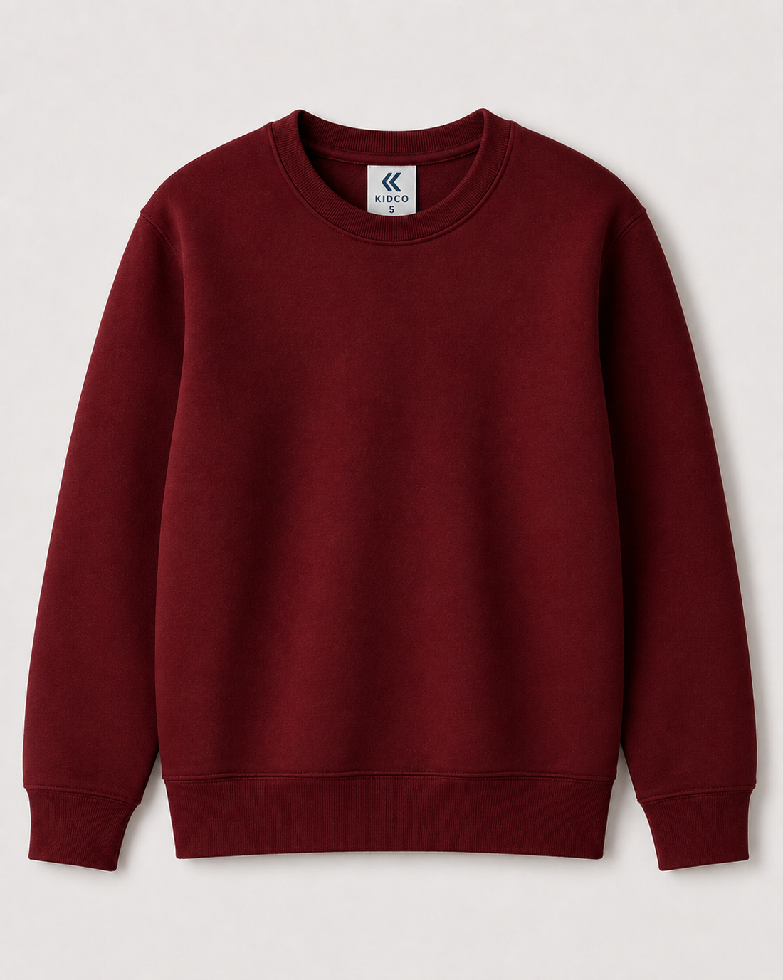 Red sweatshirt front